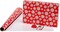 Wrapping Paper Set with Cut Lines (4 rolls 30 in. x 12 ft., 7 Bows, 30 Gift Tags), Christmas Text, Plaid, Reindeer and Snowflakes